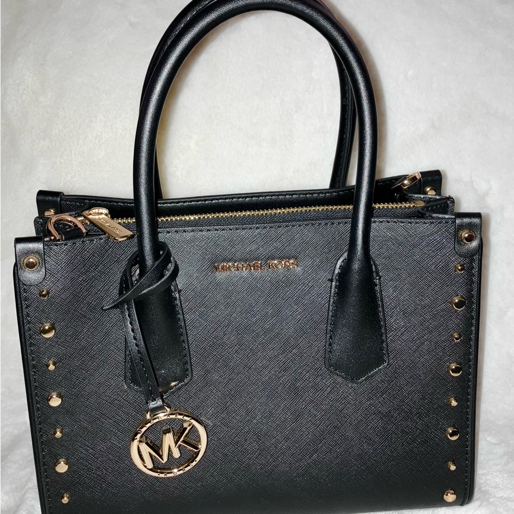 Michael Kors STUDDED LOGO CROSSBODY NEW WITH TAGS